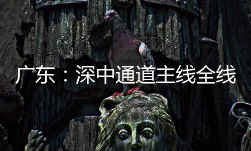 道主灯，倒计线全线亮通车深时中通进入广东